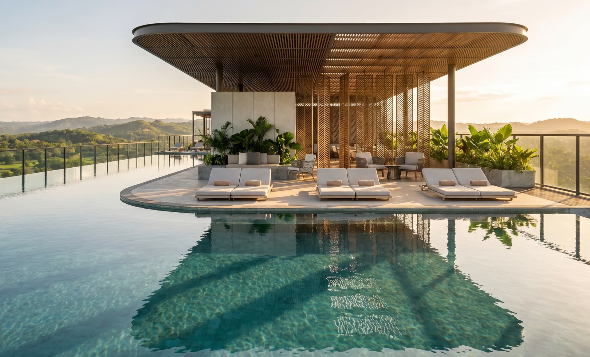 Infinity pool CALAOS